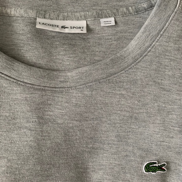 LACOSTE grey crew neck - Picture 3 of 7